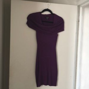 BEBE Off the shoulder sweater dress